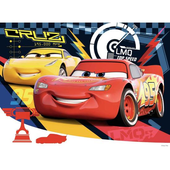 Carros Ravensburger 3 XXL Puzzle 200 peças