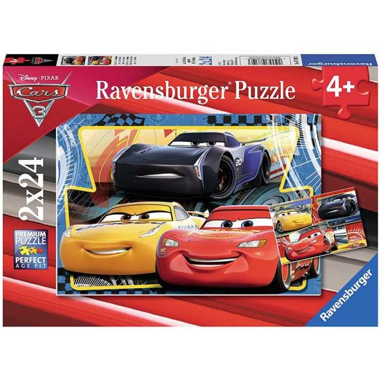Carros de Puzzle Ravensburger 3 de 2 x 24 peças