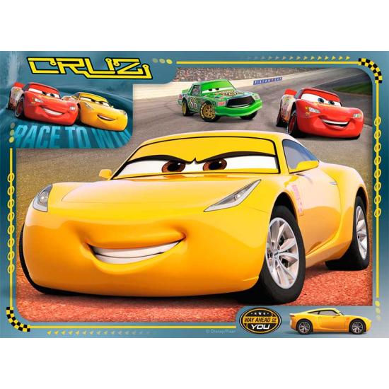 Ravensburger Cars 3 Puzzle Progressivo de 12+16+20+24 Peças