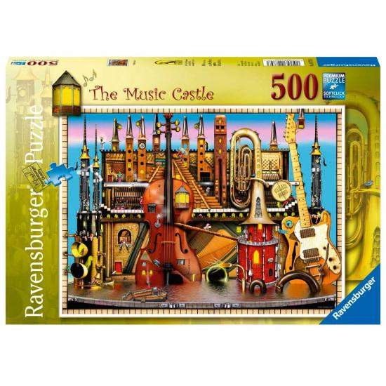 Puzzle Castelo Musical Ravensburger 500 peças