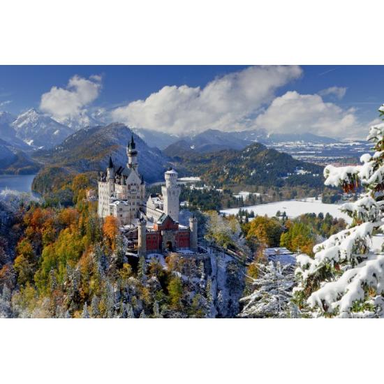 Puzzle Ravensburger Castle of the Mad King no inverno 300