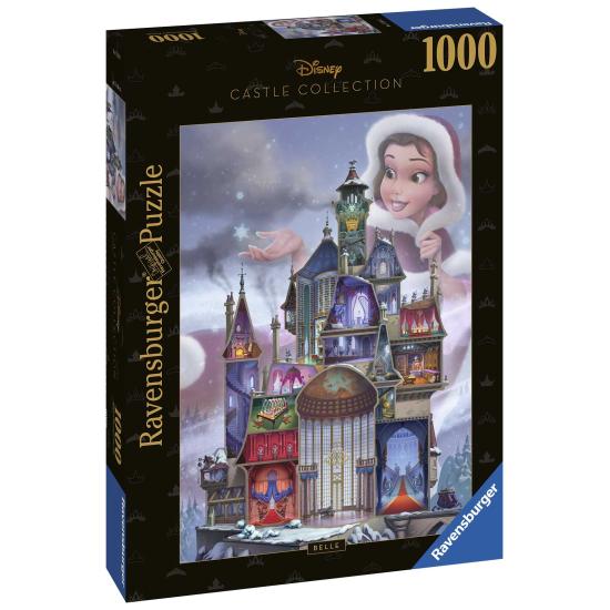 Puzzle Ravensburger Castelos da Disney: Bella de 1000 Pçs