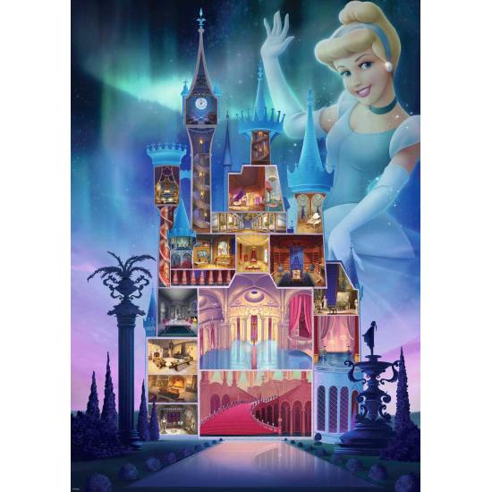 Puzzle Ravensburger Castelos da Disney: Cinderela de 1000 Pçs