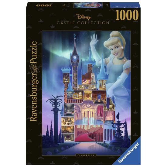 Puzzle Ravensburger Castelos da Disney: Cinderela de 1000 Pçs