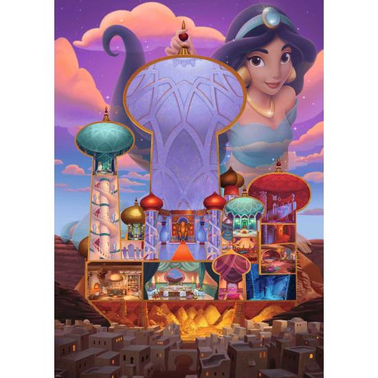 Puzzle Ravensburger Castelos da Disney: Jasmine de 1000 Pçs Puzzle Ravensburger Castelos da Disney: Jasmine de 1000 Pçs