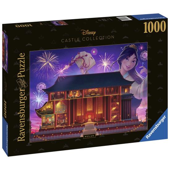 Puzzle Ravensburger Castelos da Disney: Mulan de 1000 Pçs Puzzle Ravensburger Castelos da Disney: Mulan de 1000 Pçs
