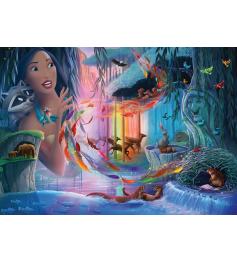 Puzzle Ravensburger Castelos da Disney: Pocahontas de 1000 Pçs