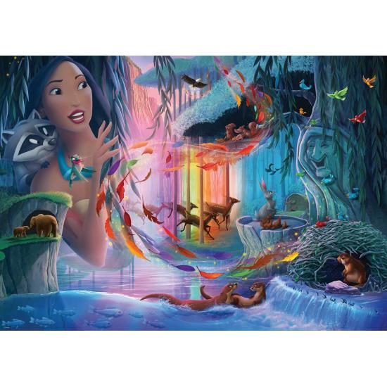Puzzle Ravensburger Castelos da Disney: Pocahontas de 1000 Pçs Puzzle Ravensburger Castelos da Disney: Pocahontas de 1000 Pçs