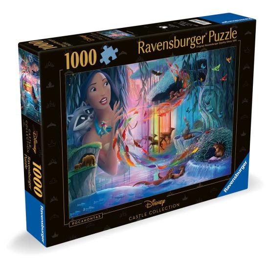 Puzzle Ravensburger Castelos da Disney: Pocahontas de 1000 Pçs Puzzle Ravensburger Castelos da Disney: Pocahontas de 1000 Pçs