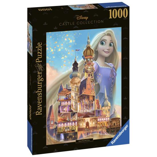 Puzzle Ravensburger Castelos da Disney: Rapunzel de 1000 Pçs