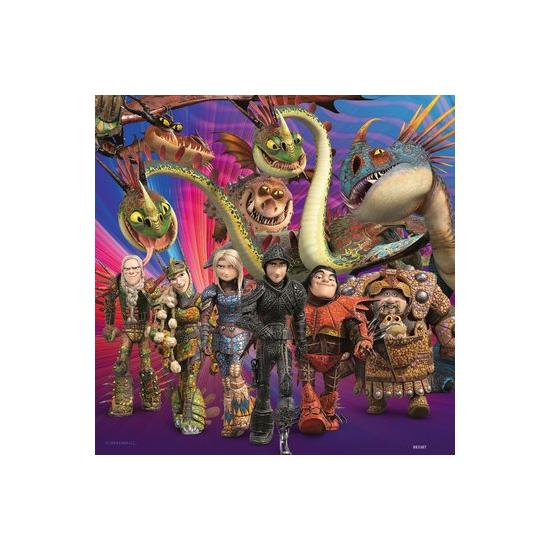 Puzzle Ravensburger CEATD3 O Mundo Oculto 3x49 Peças