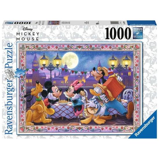 Puzzle Ravensburger Mickey e Minnie Jantar Romântico de 1000 Pz