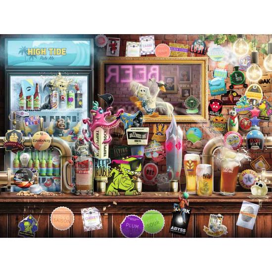 Puzzle Ravensburger Cerveja Artesanal de 1500 peças Puzzle Ravensburger Cerveja Artesanal de 1500 peças