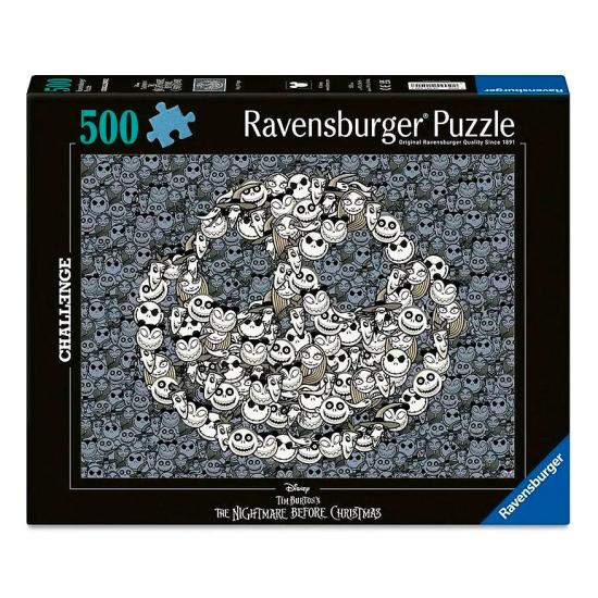 Puzzle Ravensburger Challenge O Estranho Mundo de Jack de 500 P