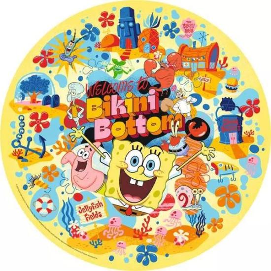 Puzzle Ravensburger Circular Bob Esponja 500 peças