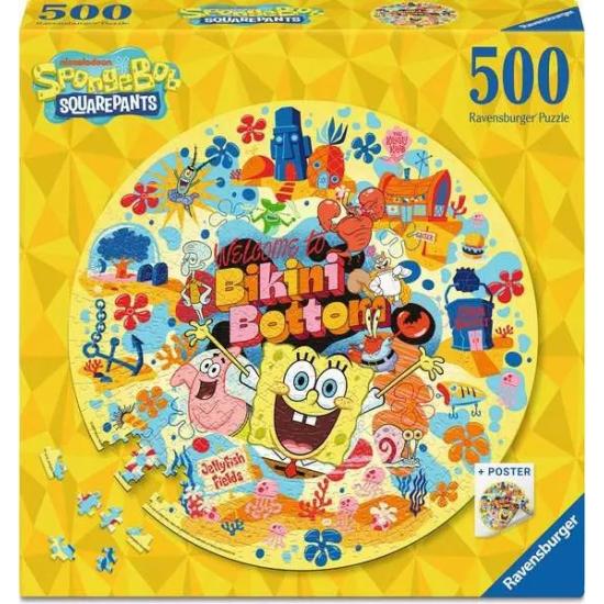 Puzzle Ravensburger Circular Bob Esponja 500 peças
