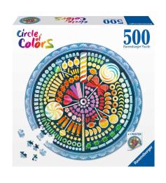 Puzzle Ravensburger Circular Doces de 500 peças