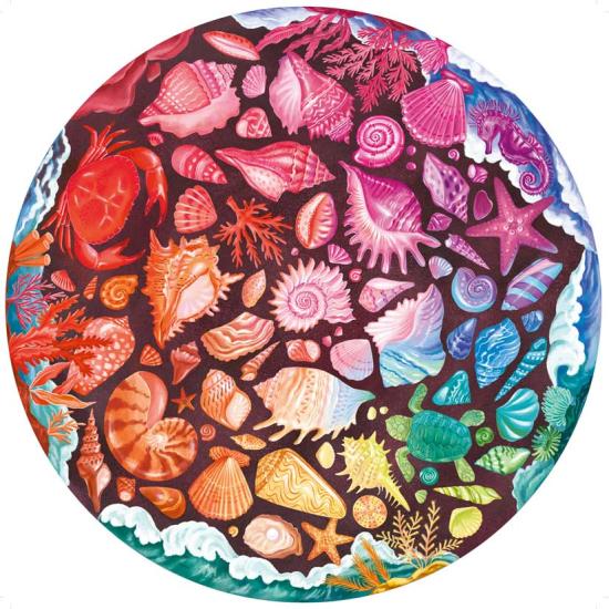Puzzle Ravensburger Circular Cartuchos de 500 peças Puzzle Ravensburger Circular Cartuchos de 500 peças