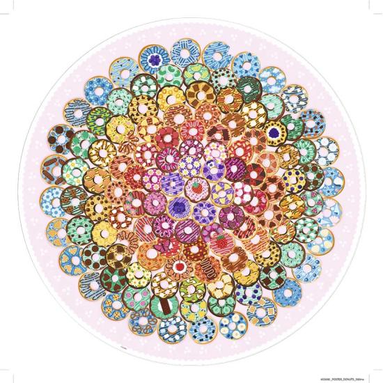 Puzzle Ravensburger Circular Donuts de 500 peças