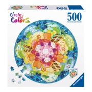 Puzzle Ravensburger Circular Sorvete de 500 peças