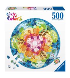 Puzzle Ravensburger Circular Sorvete de 500 peças