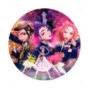 Puzzle Ravensburger Circular KPop Demon Hunters 500 Pçs