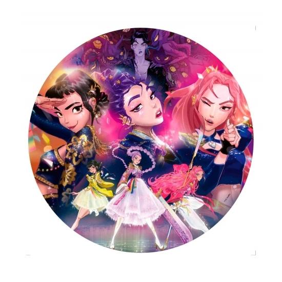 Puzzle Ravensburger Circular KPop Demon Hunters 500 Pçs