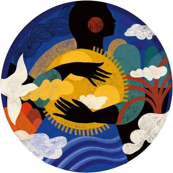 Puzzle Ravensburger Circular Little Sun Feel de 500 peças