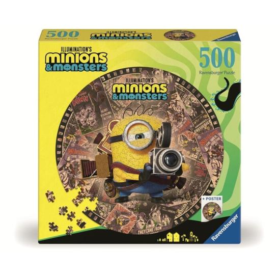 Puzzle Ravensburger Circular Minions 500 peças