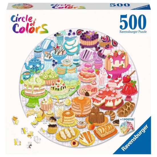 Puzzle Ravensburger Circular Sobremesas de 500 peças
