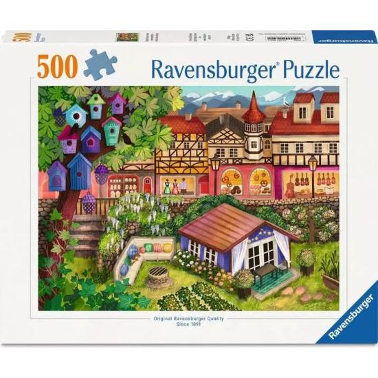 Puzzle Ravensburger Cidade Mercantil 500 Peças