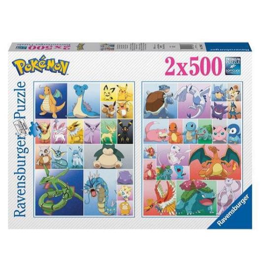 Puzzle Ravensburger Coleção Pokémon 2x500 peças