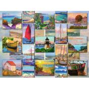 Puzzle Ravensburger Coastal Collage 1500 peças