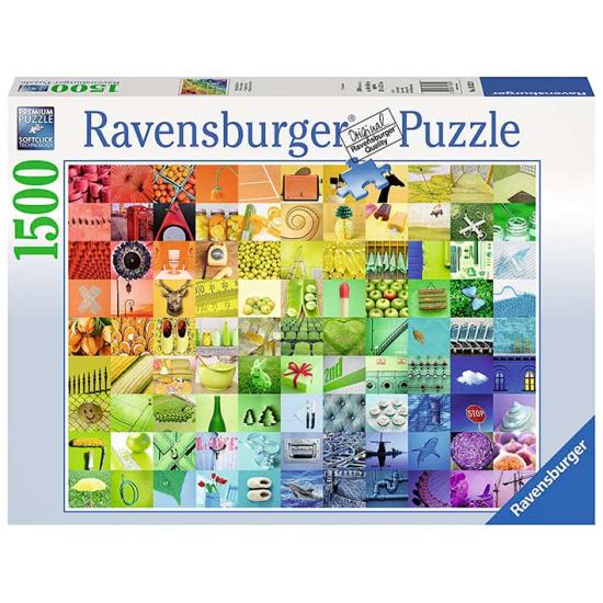 Puzzle Ravensburger Cores Lindas 1500 Peças