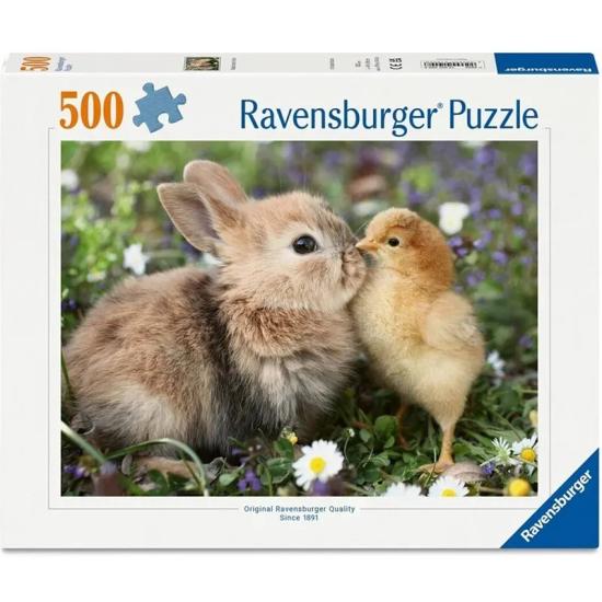 Puzzle Ravensburger Coelho E Pintinho 500 Peças