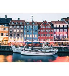 Puzzle Ravensburger Aarhus, Dinamarca de 1000 peças