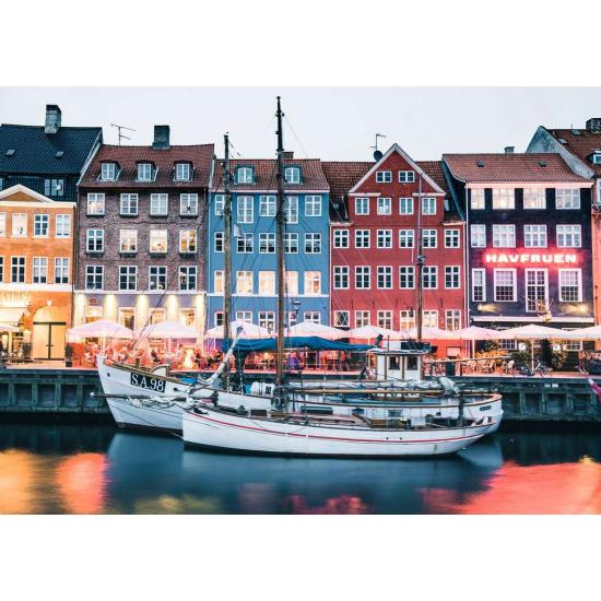 Puzzle Ravensburger Copenhague, Dinamarca de 1000 peças