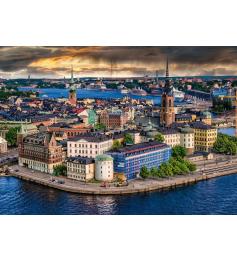 Puzzle Ravensburger Estocolmo, Suécia de 1000 peças