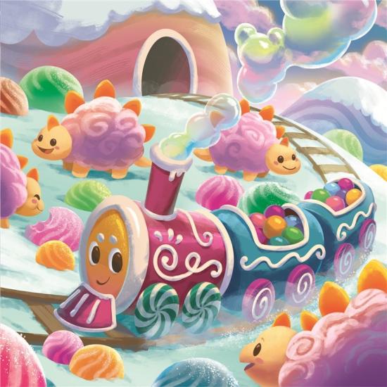 Puzzle Ravensburger Costa Doce 3x49 Peças
