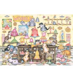 Puzzle Ravensburger Crazy Cat's Jelly Jamboree de 1000 peças