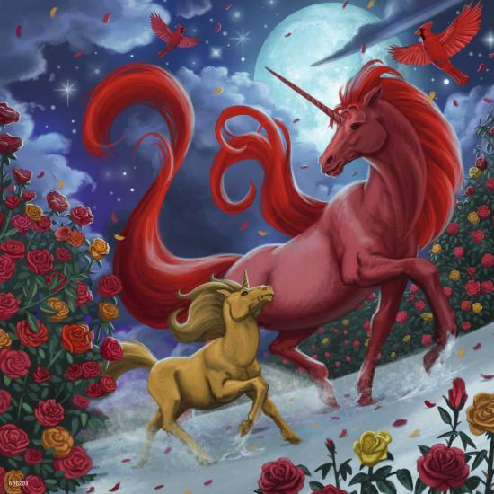 Puzzle Ravensburger Criaturas Mitológicas de 3x49 Peças