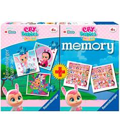 Puzzle Ravensburger Cry Babies 25+36+49 + Memória