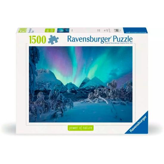 Puzzle Ravensburger Quando as luzes do norte dançam 1500 peças