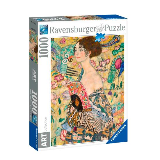 Puzzle Ravensburger Senhora com Leque de 1000 Pçs