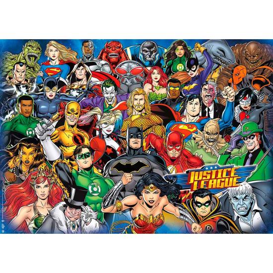 Puzzle Ravensburger DC Comics Challenge 1000 peças