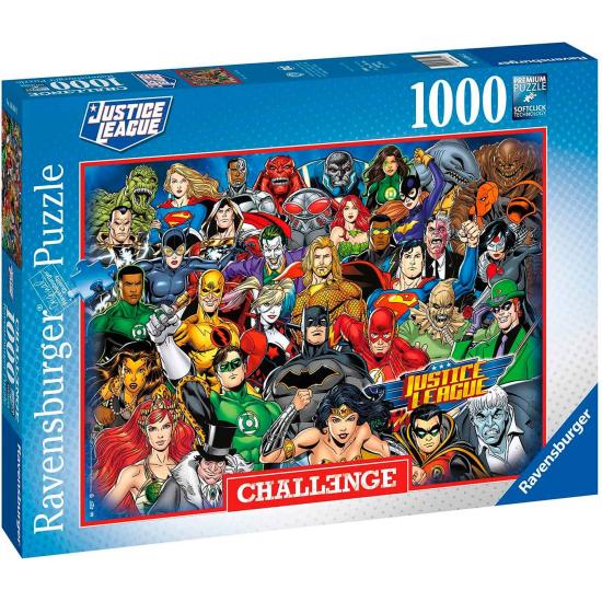 Puzzle Ravensburger DC Comics Challenge 1000 peças