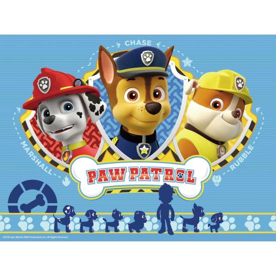 Puzzle de cubo Ravensburger Paw Patrol 12 peças