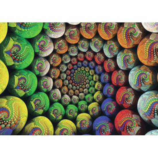 Ravensburger dentro de um Puzzle de esfera Riemanniana, 6