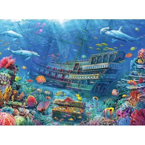 Puzzle Ravensburger Underwater Discovery XXL 200 peças