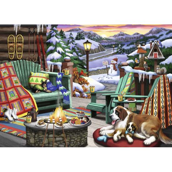 Puzzle Ravensburger Apres O Dia Todo XXL 500 Pçs
